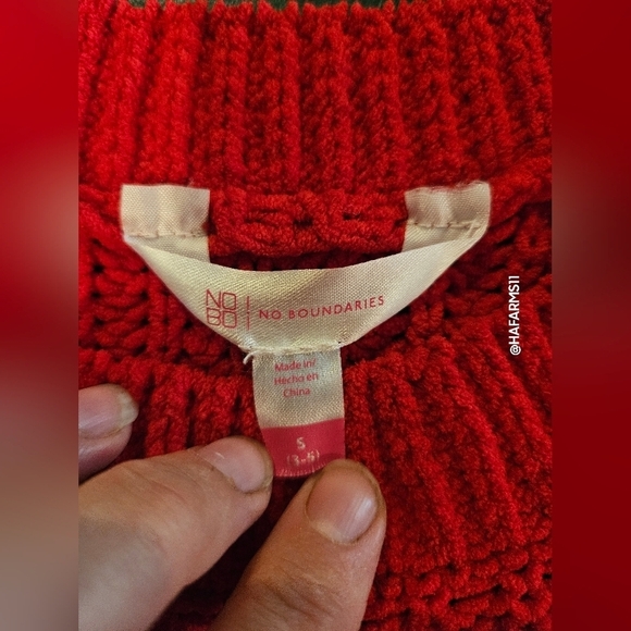 Red Sweater - Picture 3 of 4